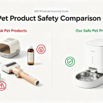 B2B pet supplies wholesale comparison poster, safe high-profit smart cat water