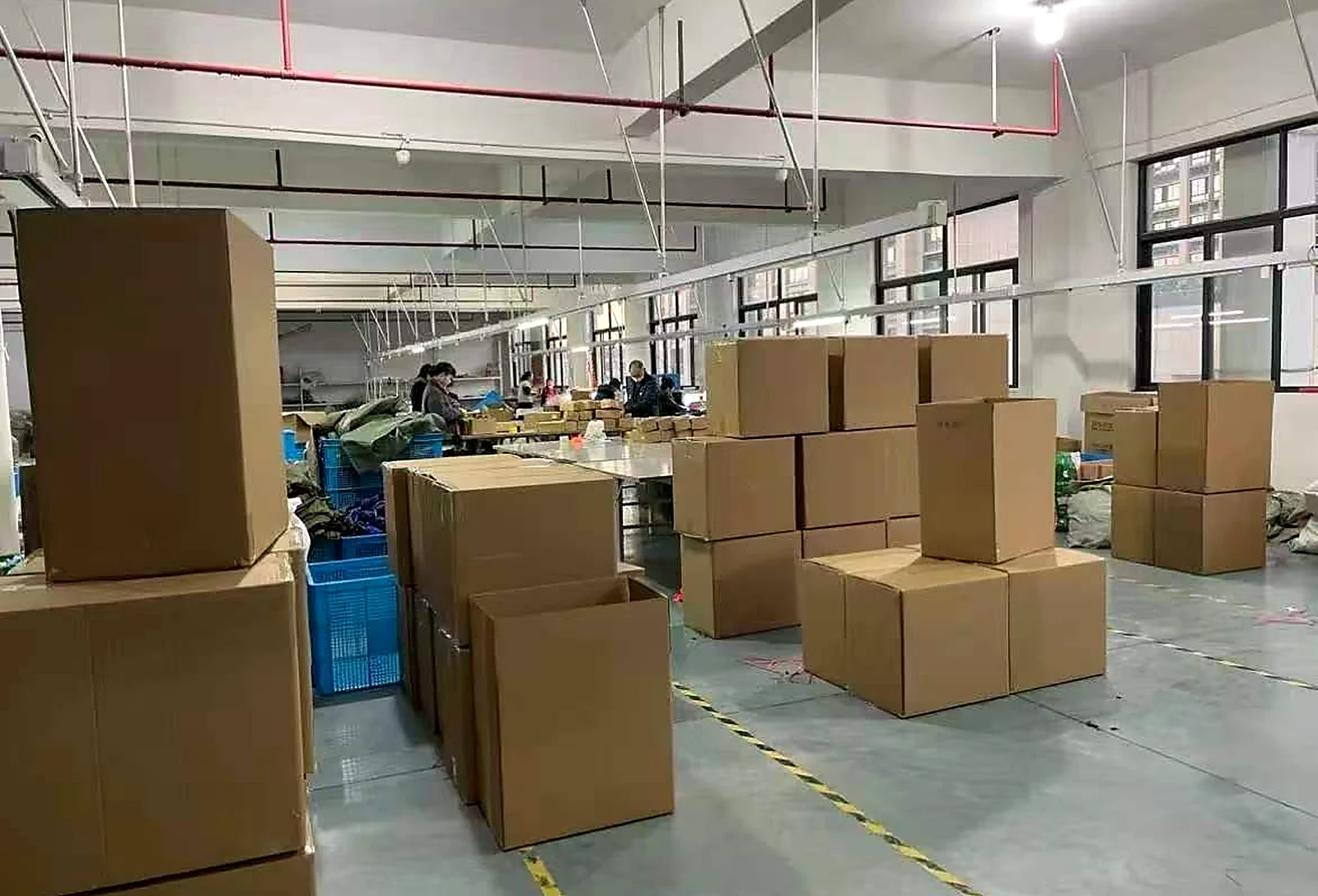 WoolPetal private label pet product packing and order preparation area